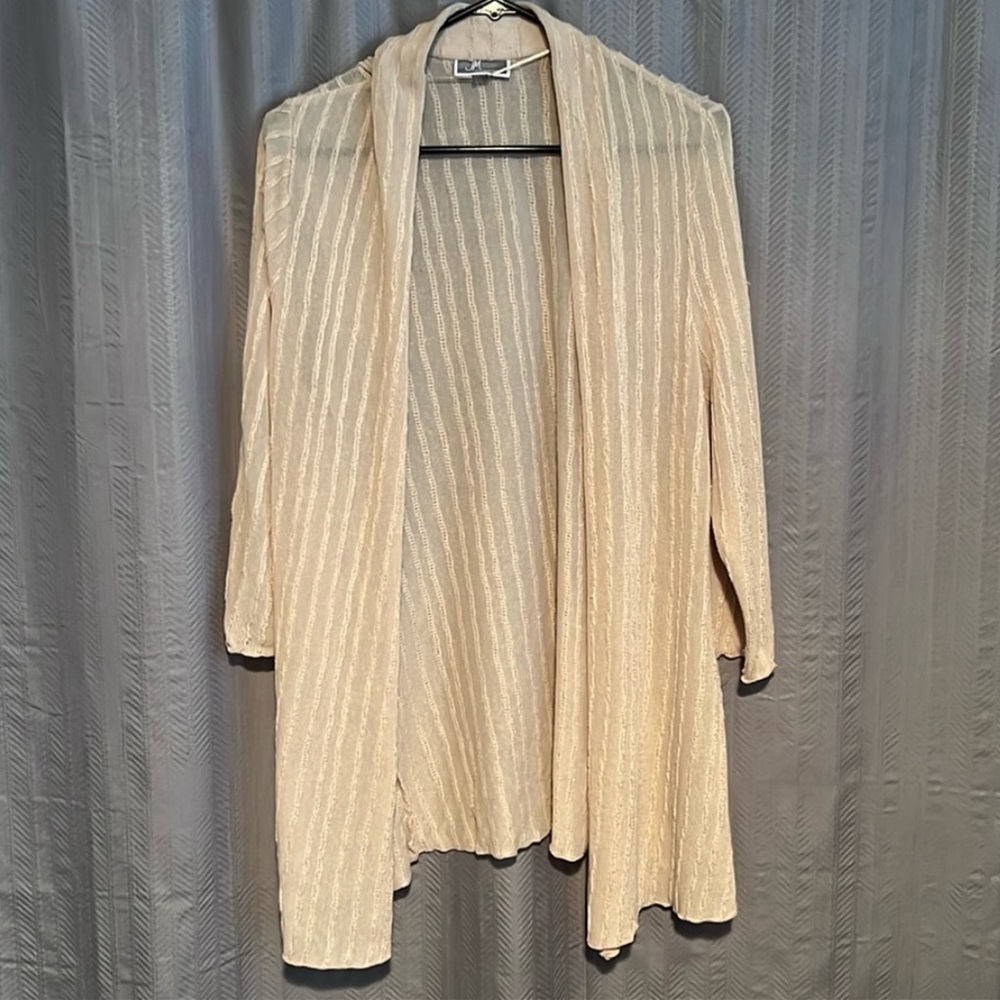 JM Collection Petite Striped Sweater